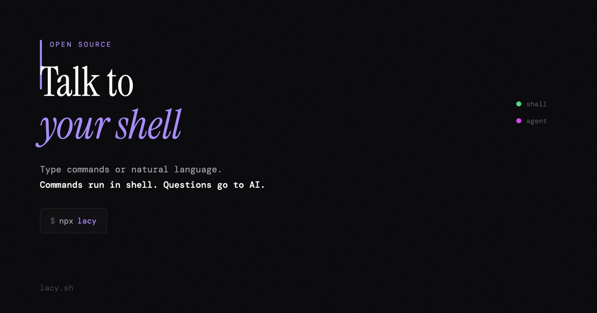 Lacy Shell vs GitHub Copilot CLI — Always-On vs On-Demand AI — Lacy Shell